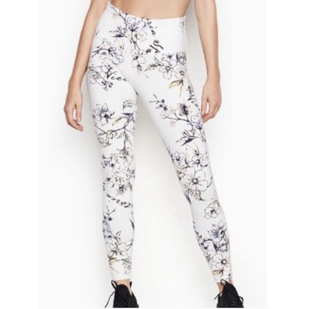 VICTORIA'S SECRET SPORT TOTAL KNOCKOUT FLORAL TIGHT